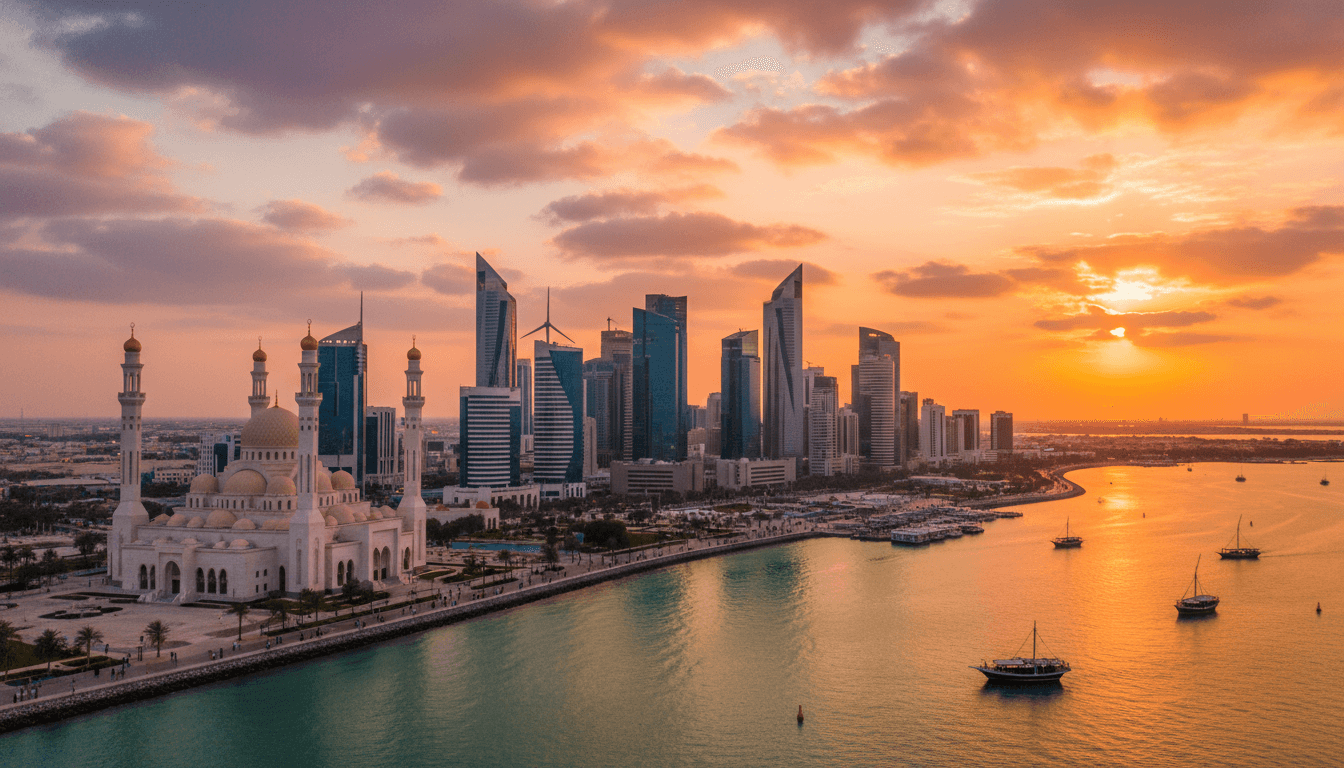 Manama, Bahrain skyline featured on HijrahList