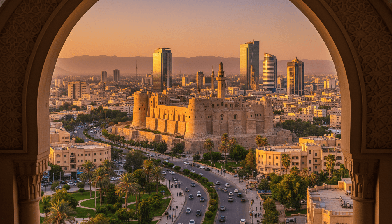 Erbil, Iraq skyline featured on HijrahList