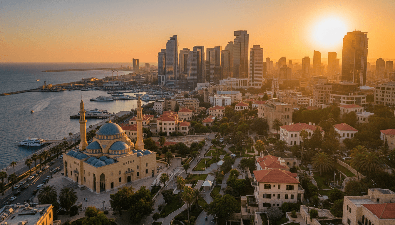 Beirut, Lebanon skyline featured on HijrahList