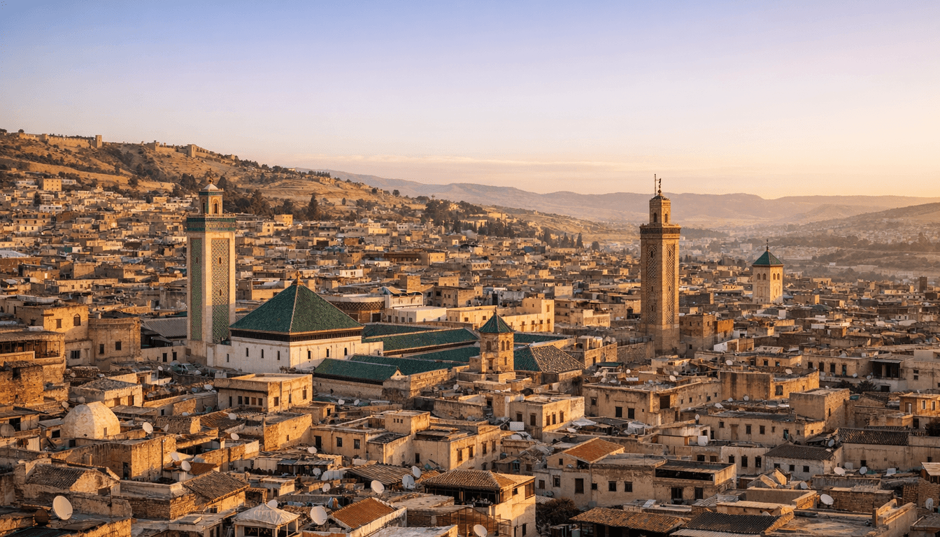 Fez, Morocco skyline featured on HijrahList