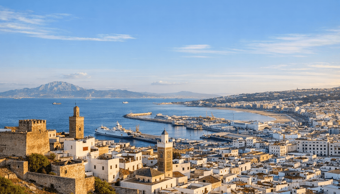 Tangier, Morocco skyline featured on HijrahList