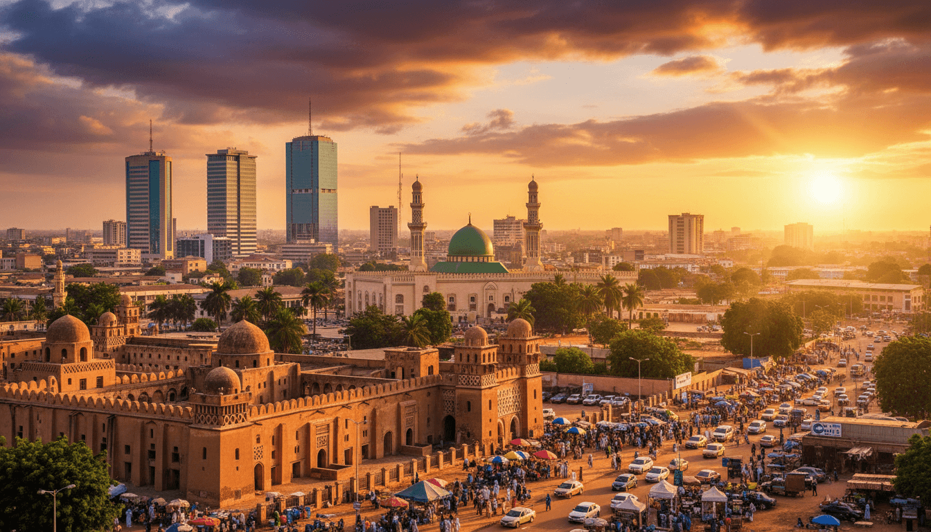 Kano, Nigeria skyline featured on HijrahList