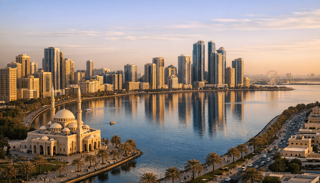 Sharjah, UAE skyline featured on HijrahList